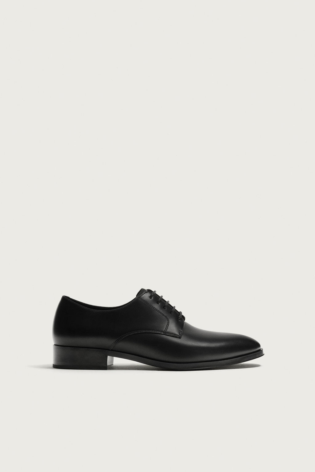 Signature Derby Black Leather  Shoes | Western Shoes
