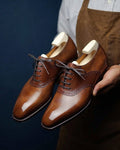 Signature Tan Oxford Shoe | Western Celebrity Collections