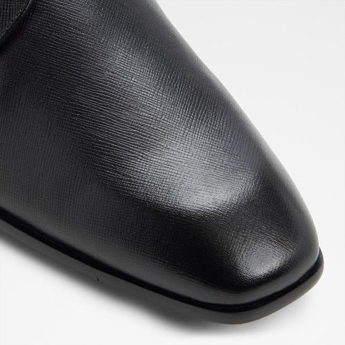 Black Leather Oxford Shoes — Western Shoes