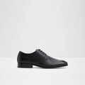 Black Leather Oxford Shoes — Western Shoes
