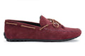 Burgendy Suede Loafers