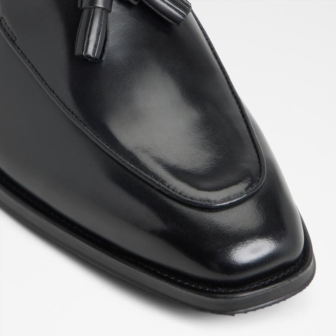 Black Leather Tassel Loafers | WESTERN SHOES