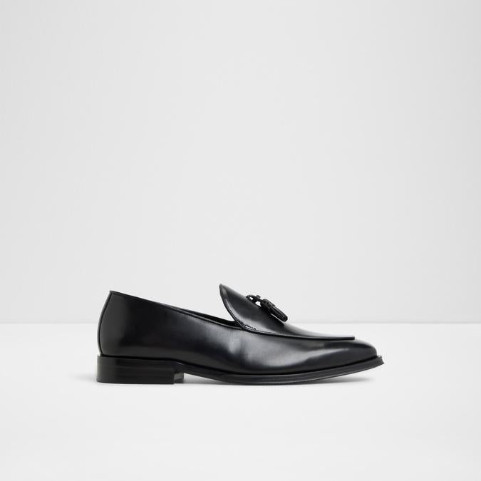 Black Leather Tassel Loafers | WESTERN SHOES