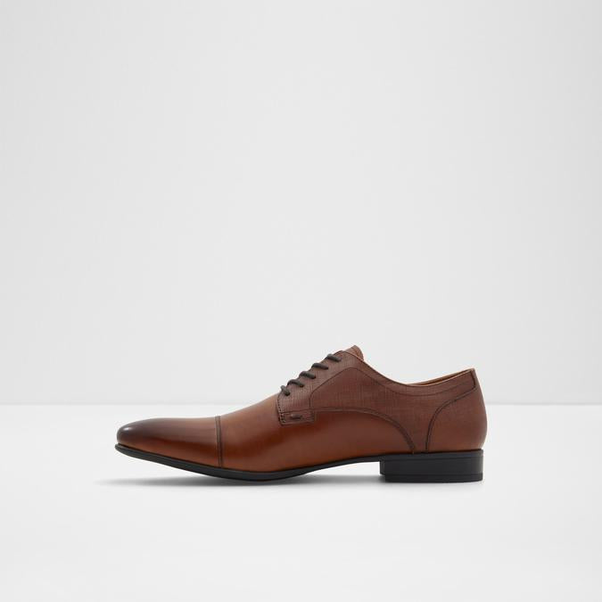 The Art of Refined Elegance — Brown Leather Oxford Shoes