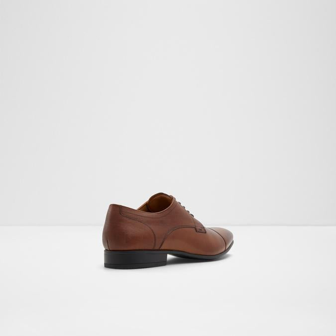 The Art of Refined Elegance — Brown Leather Oxford Shoes