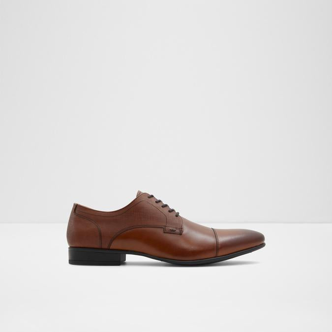 The Art of Refined Elegance — Brown Leather Oxford Shoes